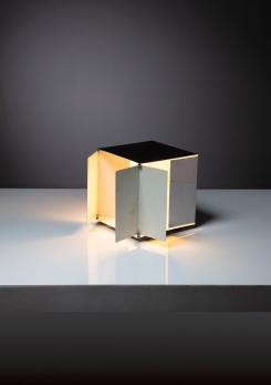 Compasso - Steel Kinetic Table Lamp by Paolo Tilche for Arform