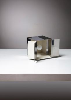 Compasso - Steel Kinetic Table Lamp by Paolo Tilche for Arform