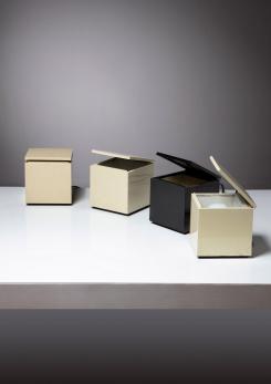 Compasso - Set of Four "Cuboluce" Table Lamps by Studio OPI for Cini & Nils