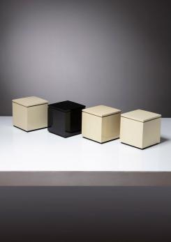 Compasso - Set of Four "Cuboluce" Table Lamps by Studio OPI for Cini & Nils