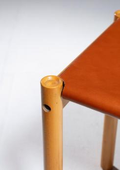 Compasso - Pair of "Solaris" Stools by Franco Vattolo for Ibisco