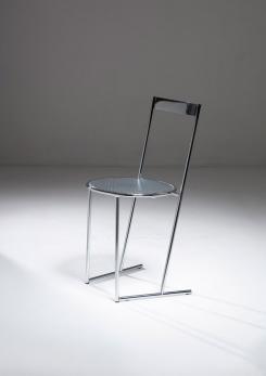 Compasso - Set of Four "Musme' " Chairs by Emilio Nanni for Fly Line