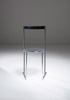 Compasso - Set of Four "Musme' " Chairs by Emilio Nanni for Fly Line