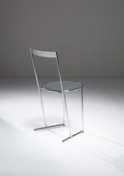 Compasso - Set of Four "Musme' " Chairs by Emilio Nanni for Fly Line