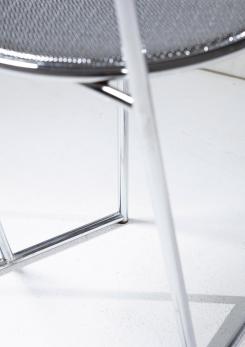 Compasso - Set of Four "Musme' " Chairs by Emilio Nanni for Fly Line