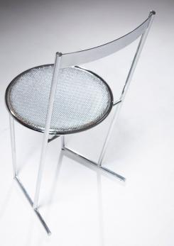 Compasso - Set of Four "Musme' " Chairs by Emilio Nanni for Fly Line