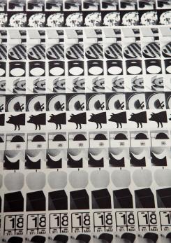 Compasso - Danese Exhibition Stedelijk Museum Original Poster, 1966
