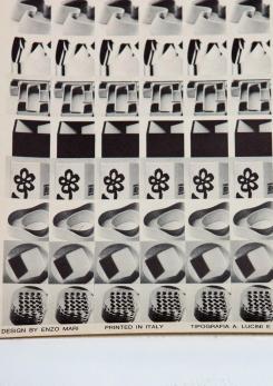 Compasso - Danese Exhibition Stedelijk Museum Original Poster, 1966