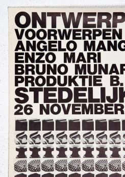 Compasso - Danese Exhibition Stedelijk Museum Original Poster, 1966
