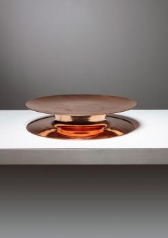 Compasso - Pair of Large Copper Centerpieces
