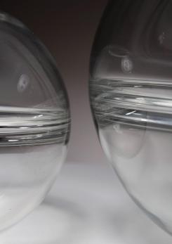 Compasso - Set of Two "Incalmo" Vases by Barbini