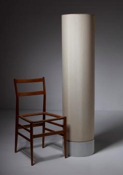 Compasso - "Cilindro" Floor Lamp by Sergio Mazza and Giuliana Gramigna for Quattrifolio