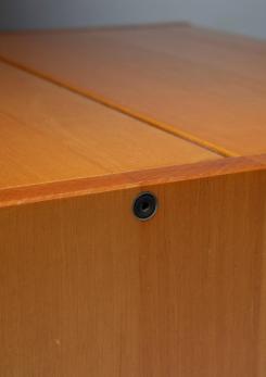 Compasso - "Solaris" Solid Wood Side Table by Franco Vattolo for Ibisco