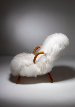 Compasso - Pair of "Clam Chairs" by Madsen & Schübel