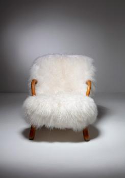 Compasso - Pair of "Clam Chairs" by Madsen & Schübel