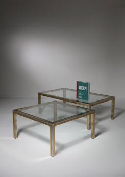 Compasso - Pair of Italian 70s Coffee Tables Compasso - Pair of Italian 70s Coffee Tables