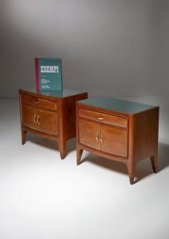 Compasso - Pair of Italian 60s Night Stands in the style of Paolo Buffa