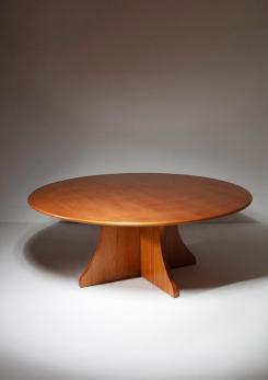 Compasso - Large Round Table designed by Luigi Caccia Dominioni Compasso - Large Round Table designed by Luigi Caccia Dominioni