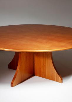 Compasso - Large Round Table designed by Luigi Caccia Dominioni Compasso - Large Round Table designed by Luigi Caccia Dominioni