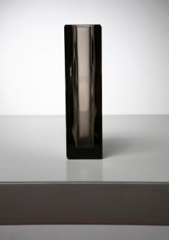Compasso - "Optical" Glass Vase by Ladislav Oliva for Exbor