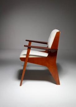 Compasso - Italian 60s Plywood Armchair Compasso - Italian 60s Plywood Armchair