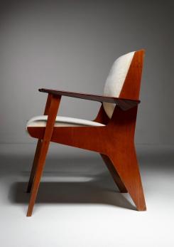 Compasso - Italian 60s Plywood Armchair Compasso - Italian 60s Plywood Armchair