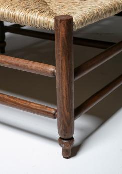 Compasso - Italian 50s Large Chestnut Bench Compasso - Italian 50s Large Chestnut Bench