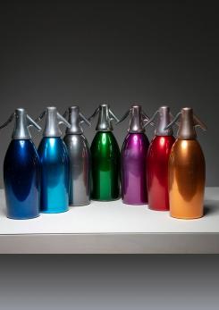 Compasso - Set of Seven Soda Siphons by Sergio Asti for Saccab Compasso - Set of Seven Soda Siphons by Sergio Asti for Saccab
