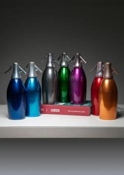 Compasso - Set of Seven Soda Siphons by Sergio Asti for Saccab Compasso - Set of Seven Soda Siphons by Sergio Asti for Saccab