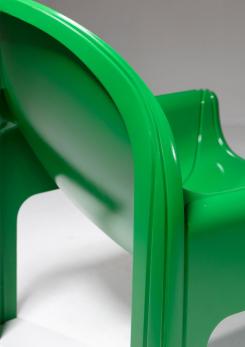 Compasso - Pair of "4794" Armchairs by Gae Aulenti for Kartell Compasso - Pair of "4794" Armchairs by Gae Aulenti for Kartell