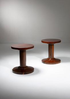 Compasso - Pair of Italian 30s Side Tables