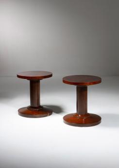 Compasso - Pair of Italian 30s Side Tables