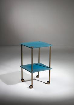 Compasso - Rare Table Cart Model T9 by Luigi Caccia Dominioni for Azucena, Italy, 1960s Compasso - Rare Table Cart Model T9 by Luigi Caccia Dominioni for Azucena, Italy, 1960s