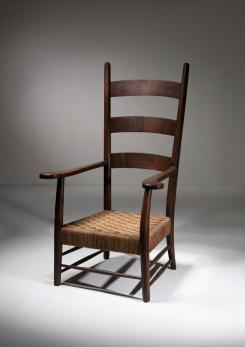 Compasso - Italian Chestnut 40s Armchair