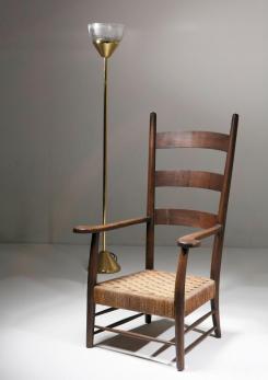 Compasso - Italian Chestnut 40s Armchair