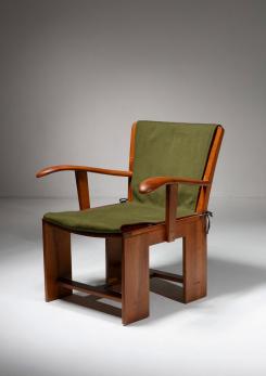 Compasso - Pair of Chairs Model 771 by Carlo Scarpa for Bernini