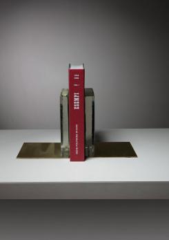 Compasso - Pair of Bookends by Venini