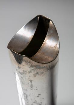 Compasso - "Giselle" Silver Plated Flower Holder by Lino Sabattini