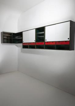 Compasso - "Bermuda" Wall Cabinets by Corsini & Wiskemann for La Rinascente