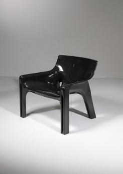 Compasso - Pair of "Vicario" Chairs and "Arcadia" Table by Vico Magistretti for Artemide