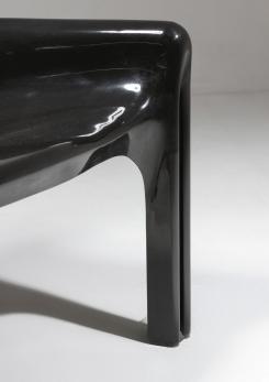 Compasso - Pair of "Vicario" Chairs and "Arcadia" Table by Vico Magistretti for Artemide