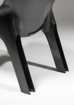 Compasso - Pair of "Vicario" Chairs and "Arcadia" Table by Vico Magistretti for Artemide