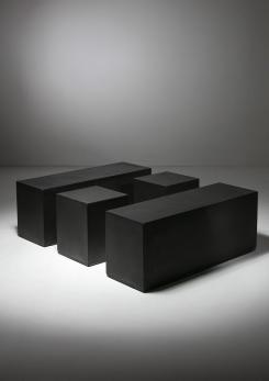 Compasso - Set of Three "Scacchi" Tables by Mario Bellini for C&B Italia