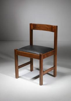 Compasso - Set of Six "Torbecchia" Chairs by Giovanni Michelucci for Poltronova