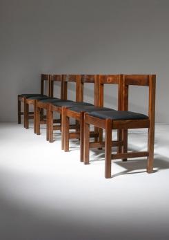 Compasso - Set of Six "Torbecchia" Chairs by Giovanni Michelucci for Poltronova Compasso - Set of Six "Torbecchia" Chairs by Giovanni Michelucci for Poltronova