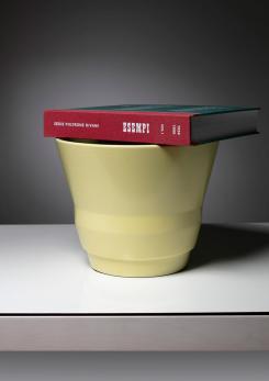 Compasso - Yellow Cache Pot by Guido Andloviz for SCI Laveno Compasso - Yellow Cache Pot by Guido Andloviz for SCI Laveno