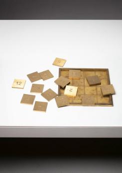 Compasso - Italian 70s Brass Table Game