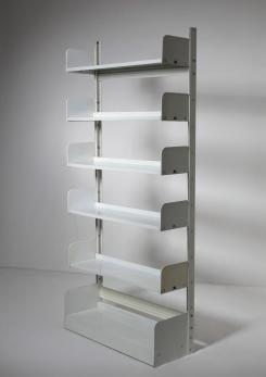 Compasso - Free Standing "Congresso" Bookcase by Lips Vago