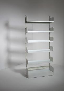 Compasso - Free Standing "Congresso" Bookcase by Lips Vago