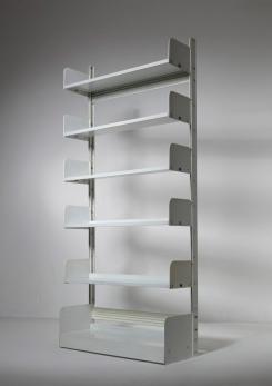 Compasso - Free Standing "Congresso" Bookcase by Lips Vago